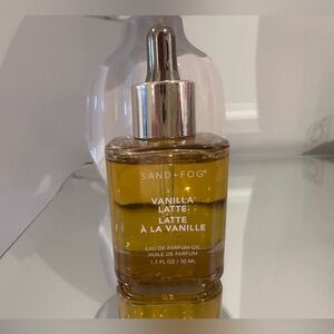 Vanilla Latte 50 ml Perfume Oil Dropper Sand + Fog NWT Authentic